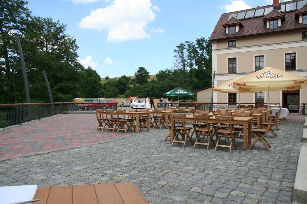 Pension Mlyn Stare Mitrovice Sedlec-Prcice Buitenkant foto
